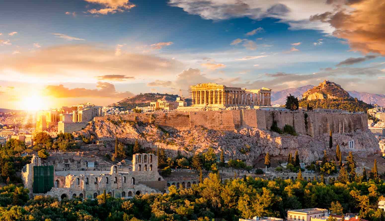 Billig leiebil i Athen flyplass