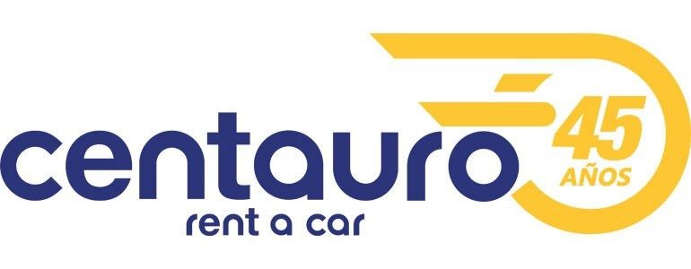 Logo 45 Aniversario Centauro Rent a Car