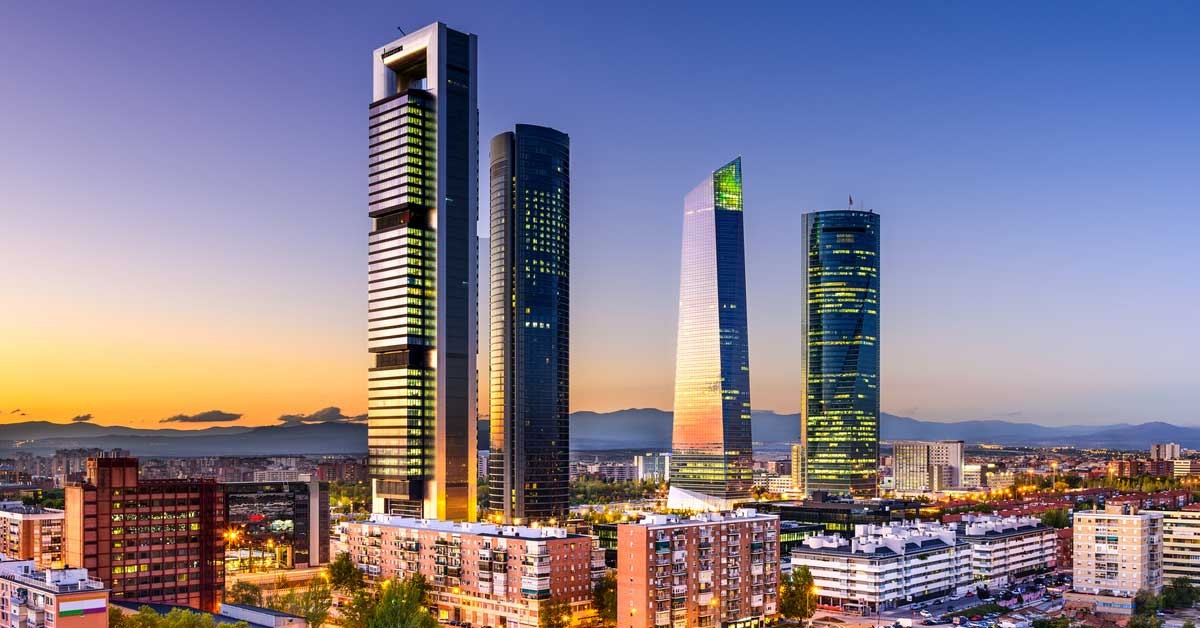 Mietwagen am Bahnhof Chamartín in Madrid