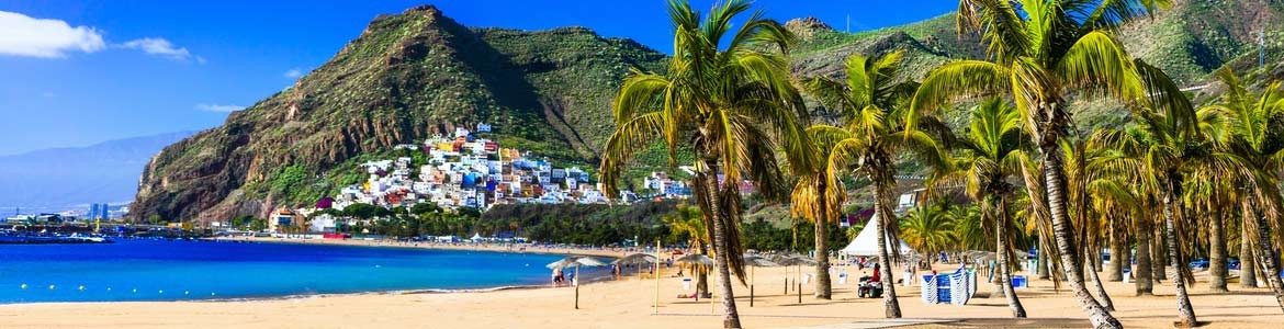 Teresitas Strand Santa Cruz de Tenerife Kanarische Inseln